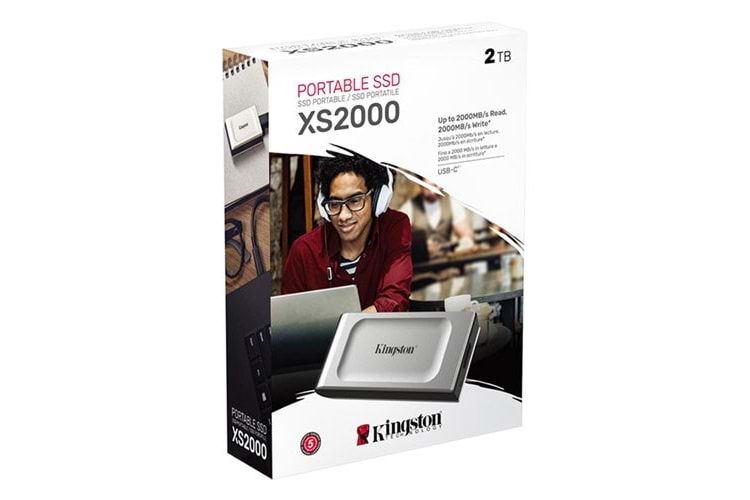 KINGSTON 2TB SXS2000/2000G SSD USB 3.2 HARİCİ DİSK