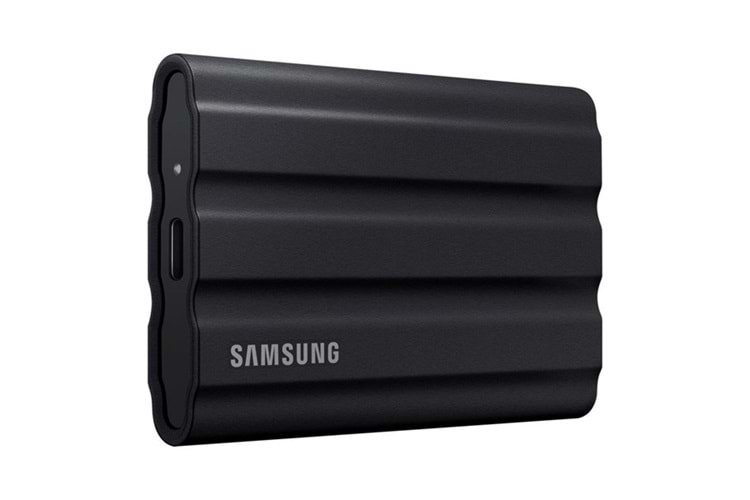 SAMSUNG 2TB T7 SHIELD MU-PE2T0S/WW USB 3.2 SSD HARİCİ DİSK SİYAH