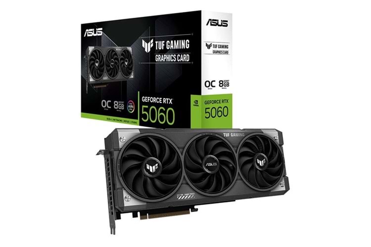 ASUS 8GB TUF GAMING RTX5060-O8G GDDR7 128bit HDMI DP PCIe 5.0
