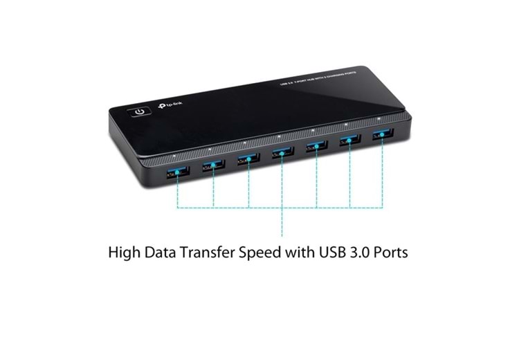 TP-LINK UH720 USB 3.0 7-Port Hub