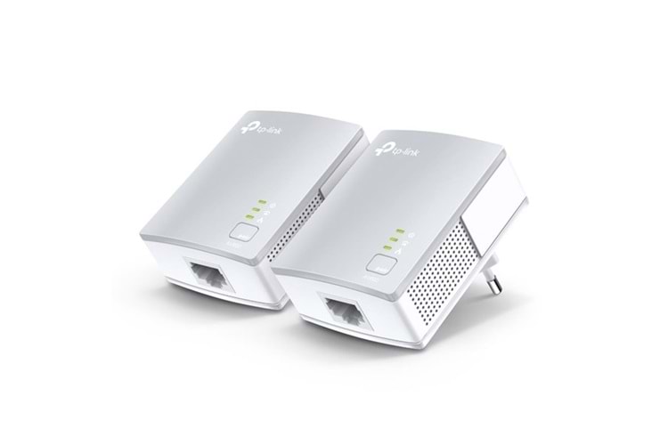 TP-LINK TL-PA4010KIT 500mbps AV600 EV Ofis Tipi PowerLine Ağ Adaptörü 2-li paket