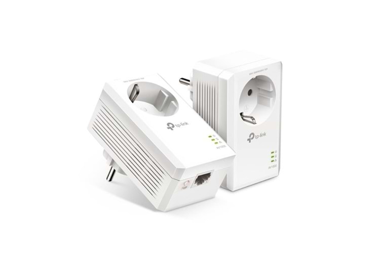 TP-LINK TL-PA7017P KIT AV1000 Gigabit Passthrough Powerline Başlangıç Kiti