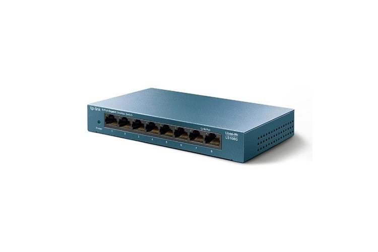 TP-LINK 8-PORT LS108G GIGABIT YÖNETİLEMEZ SWITCH