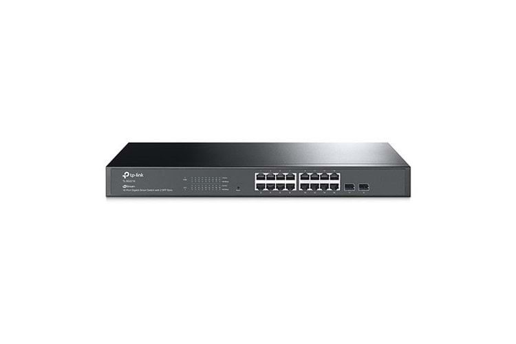  TP-LINK 16-PORT TL-SG2218 GIGABIT 2X-SFP YÖNETİLEBİLİR SWITCH