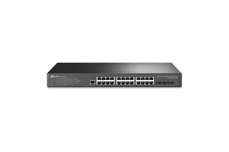  TP-LINK 24-PORT TL-SG3428X GIGABIT 4X-10GE SFP YÖNETİLEBİLİR SWICTH