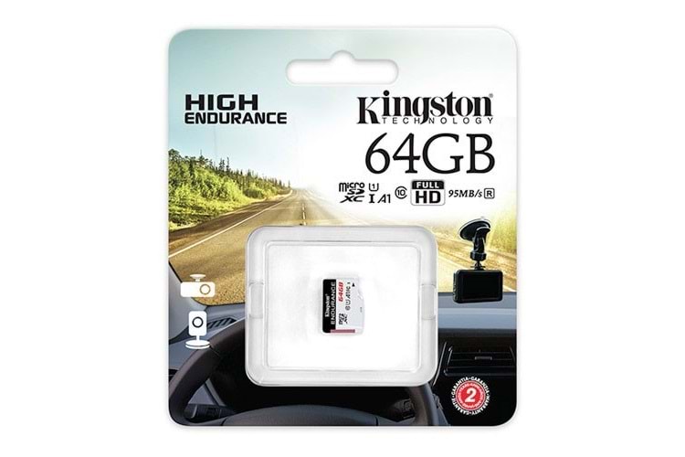 KINGSTON 64GB ENDURANCE SDCE/64GB MICRO-SD HAFIZA KARTI