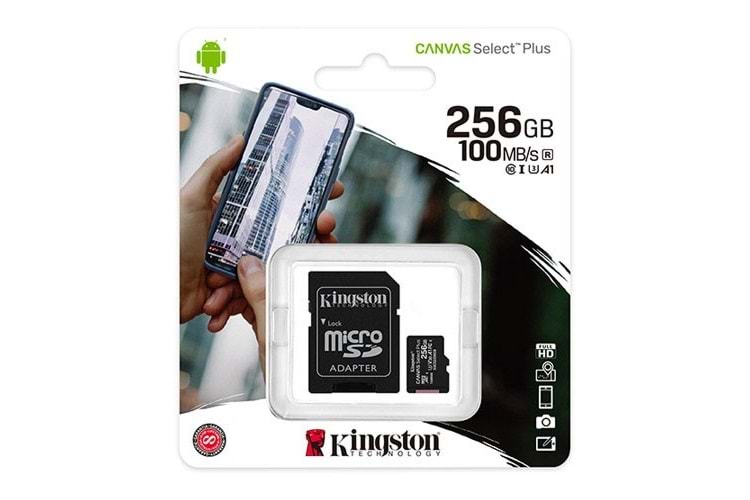 KINGSTON 256GB SDCS2/256GB MICRO-SD HAFIZA KARTI
