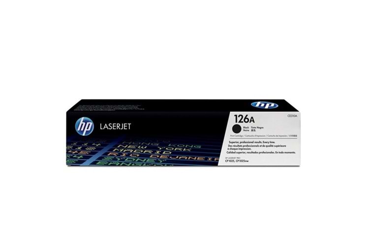 Hp Ce310a (126A) Sıyah Toner 1.200 Sayfa