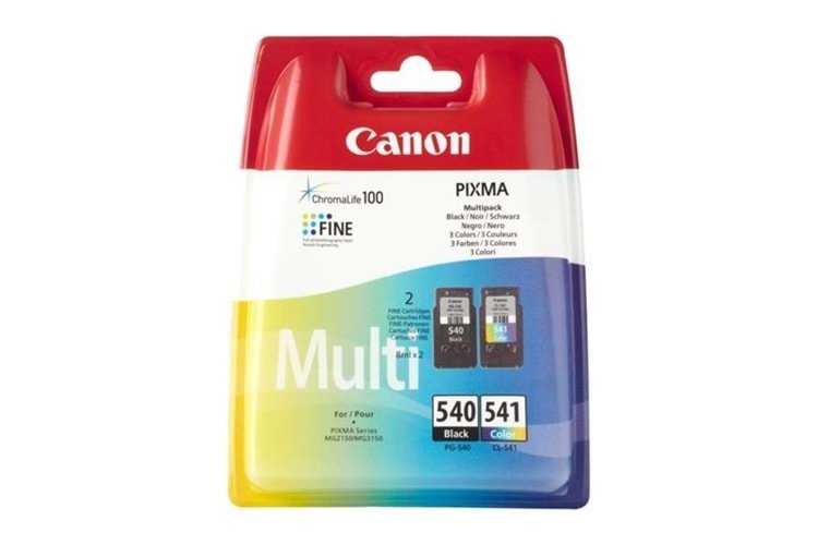 Canon 5225B006 Pg-540Bk/Cl-541 Kartus 2Lı Paket