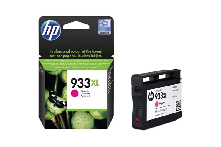 Hp Cn055ae (933Xl) Macenta Yuksek Kapasıtelı Murekkep Kartusu 825 Sayfa
