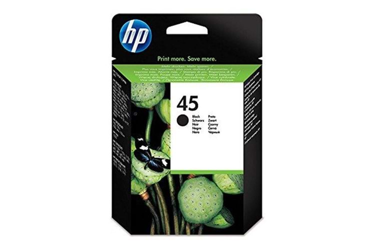 Hp 51645Ae (45) Sıyah Buyuk Murekkep Kartusu 930 Sayfa