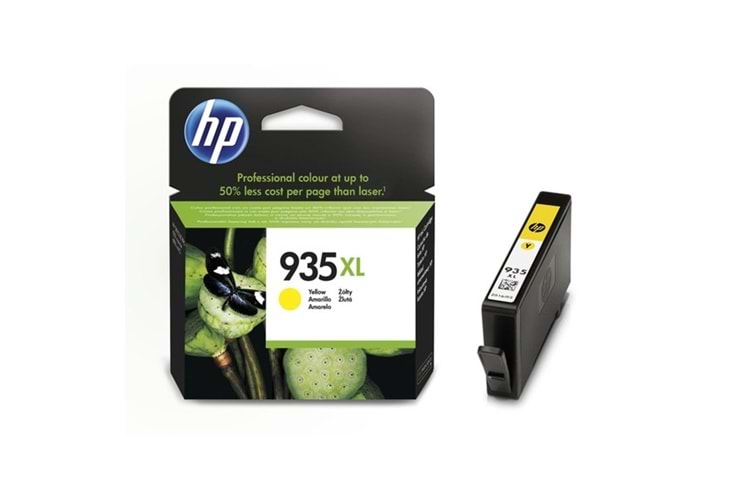 Hp C2p26ae (935Xl) Sarı Yuksek Kapasıtelı Murekkep Kartusu 825 Sayfa