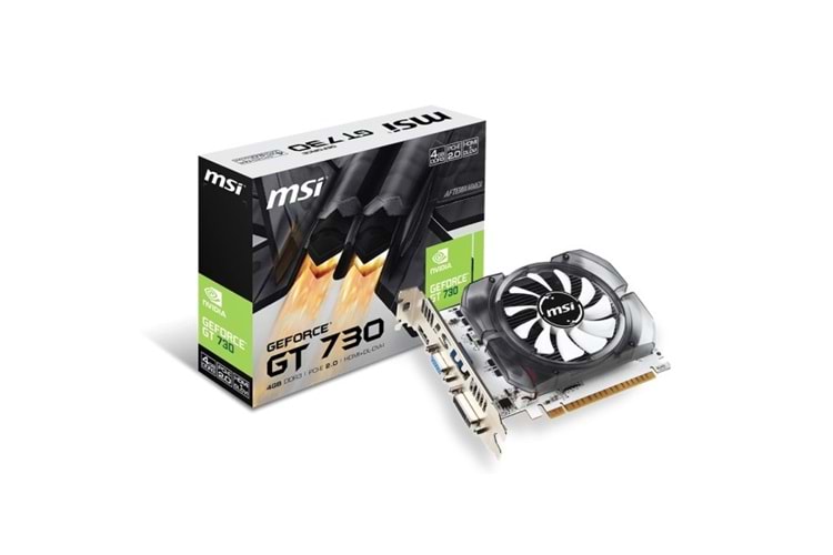 MSI 4GB GT730 N730 4GD3V2 DDR3 128bit HDMI-DVI PCIE 2.0