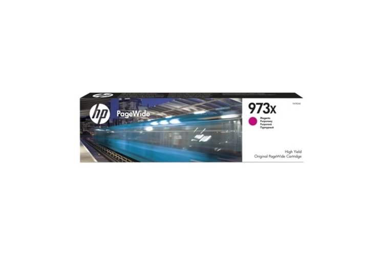 Hp F6t82ae (973X) Macenta Yuksek Kapasıtelı Pagewıde Murekkep Kartusu 7000 Sayfa