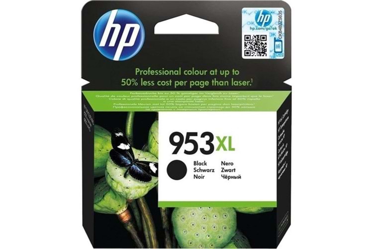 Hp L0s70ae (953Xl) Sıyah Yuksek Kapasıtelı Murekkep Kartusu 2.000 Sayfa