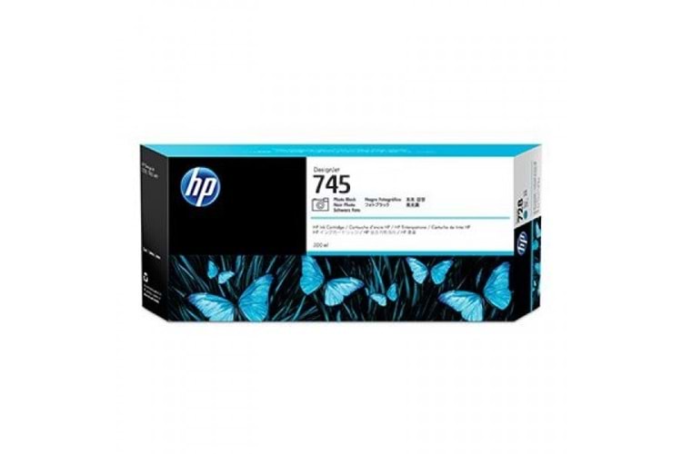 Hp F9k04a (745) Fotograf Sıyahı 300 Ml Genıs Format Murekkep Kartusu