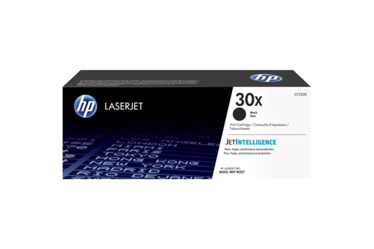 HP CF230X (30X) Sıyah Yuksek Kapasıtelı Toner 3.500 Sayfa