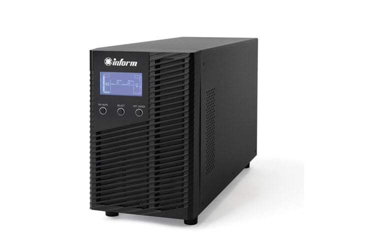 INFORM 2KVA SINUS EVO ONLINE 1/1F LCD EKRAN TOWER UPS 4x 12V 9 Amper