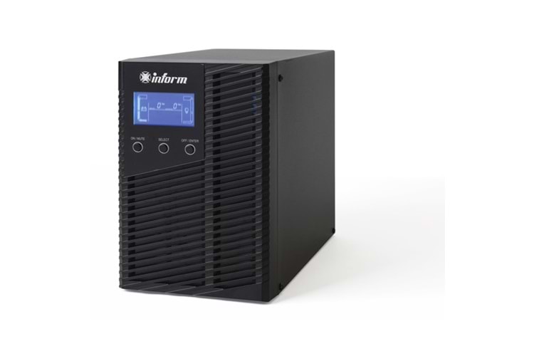 INFORM 1KVA SINUS EVO ONLINE 1/1F LCD EKRAN TOWER UPS 2x 12v 7AH