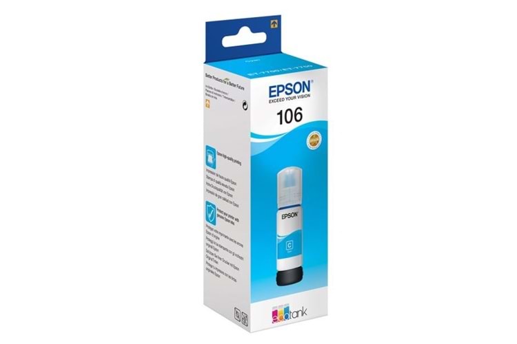 Epson C13t00r240 (106) Mavi Mavi Kartuş 70Ml L7160, L7180
