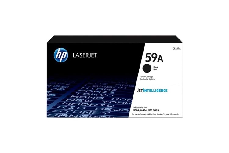 Hp Cf259a (59A) Sıyah Toner 3.000 Sayfa