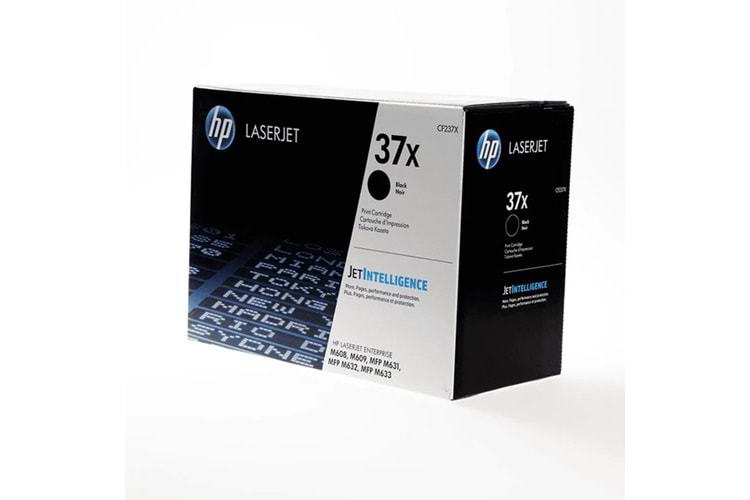 HP CF237X (37X) Sıyah Yuksek Kapasıtelı Toner 25.000 Sayfa