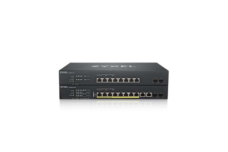 Zyxel Nebula Xs1930-12Hp 8 Port Multı-Gıgabıt Smart Managed Hybrıd Upoe Swıtch (375 Watt)