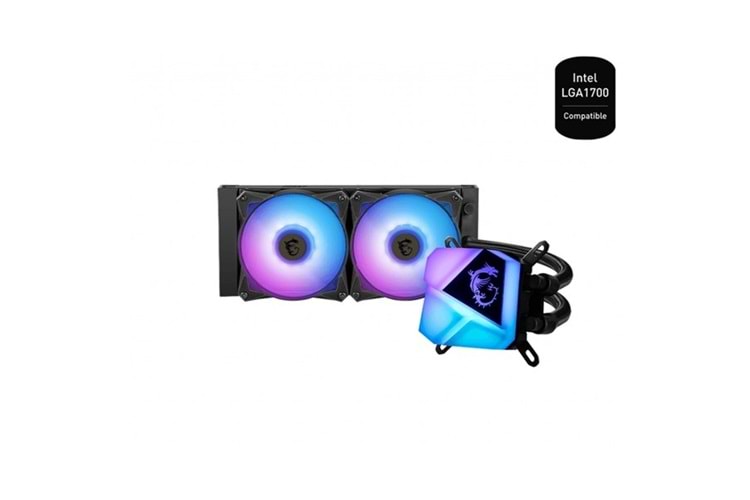 MSI 240MM MAG CORELIQUID C240 ARGB AM5-1700P SIVI SOĞUTMALI İŞLEMCİ FANI