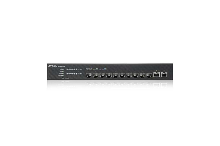 ZYXEL 12-PORT XS1930-12F 2-PORT 10GBE 10-SFP 10GBE YÖNETİLEBİLİR SWITCH