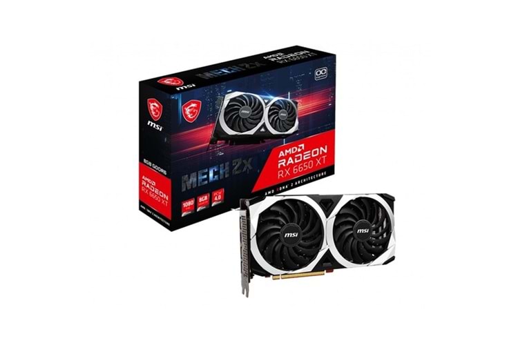 MSI 8GB RX6650XT MECH 2X 8G OC GDDR6 128bit PCIE 4.0