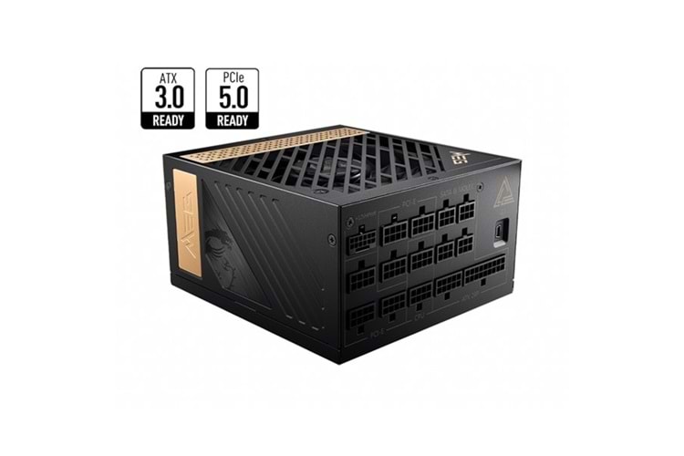 MSI 1300W 80+ PLATINUM MEG AI1300P PCIE 5.0 TAM MODÜLER POWER SUPPLY