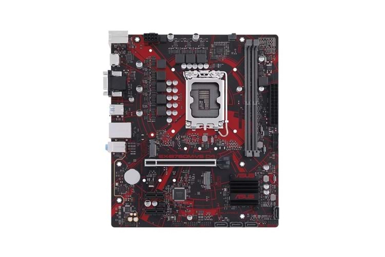 ASUS EX-B760M-V5 D4-CSM DDR4 HDMI-DP PCIE 4.0 1700p mATX KURUMSAL ANAKART