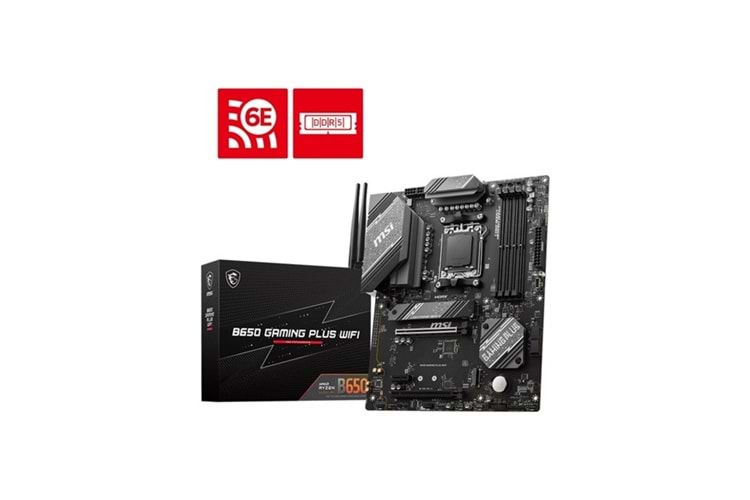 MSI B650 GAMING PLUS WIFI-6E DDR5 PCIE 4.0 AM5 ATX