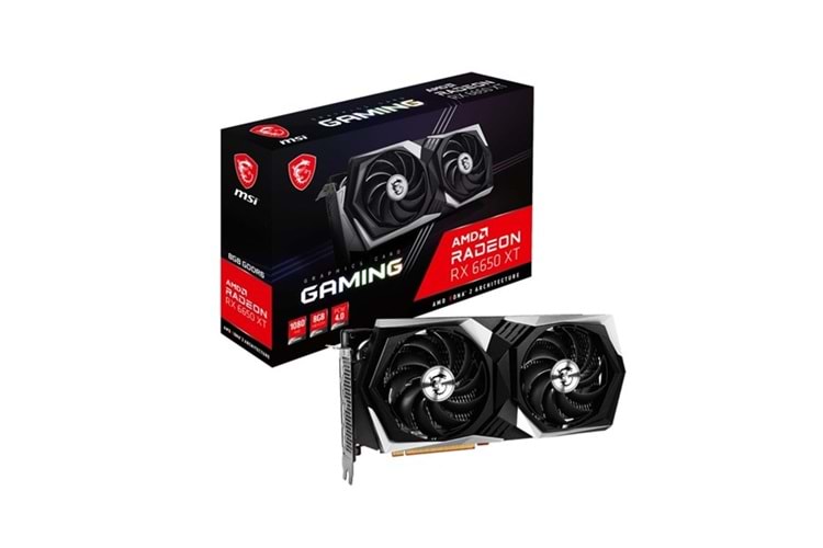 MSI 8GB RX6650XT GAMING 8G GDDR6 128bit HDMI-DP PCIE 4.0