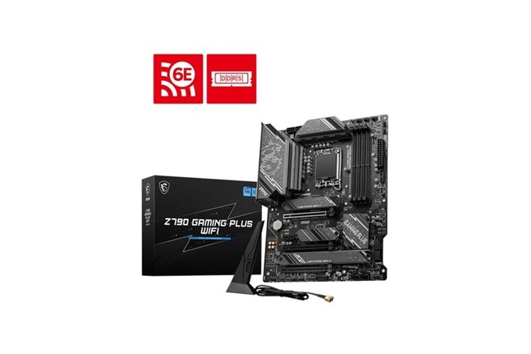 MSI Z790 GAMING PLUS WIFI-6E DDR5 HDMI-DP PCIE 4.0 1700p ATX