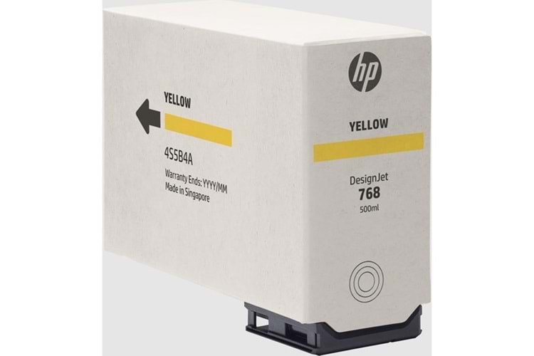Hp 4S5b4a (768) Sarı 500 Ml Murekkep Kartusu