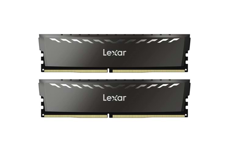 LEXAR 16GB (2X 8GB) DDR4 3200MHZ CL16 DUAL KIT PC RAM THOR LD4BU008G-R3200GDXG