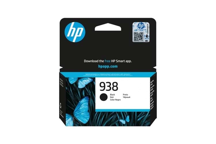 Hp 4S6x8pe (938) Sıyah Murekkep Kartusu