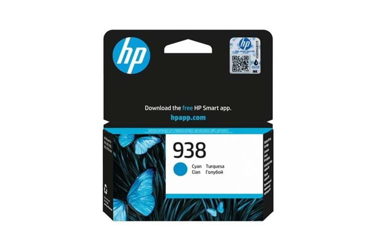 Hp 4S6x5pe (938) Camgobegı Murekkep Kartusu