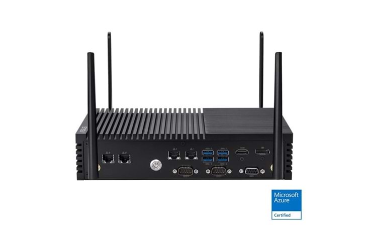 ASUS PE200S-E3940 ATOM X5-E3940-4GB RAM-128GB SSD-FDOS ENDÜSTRİYEL MINI PC 6-SERI PORT+4-ETHERNETLİ