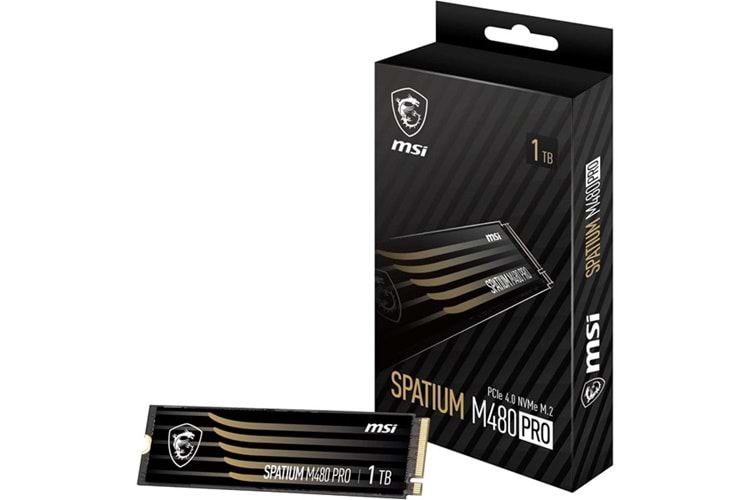 MSI 4TB SPATIUM M480 PRO 7400-7000MB/s M2 NVME GEN4 DİSK