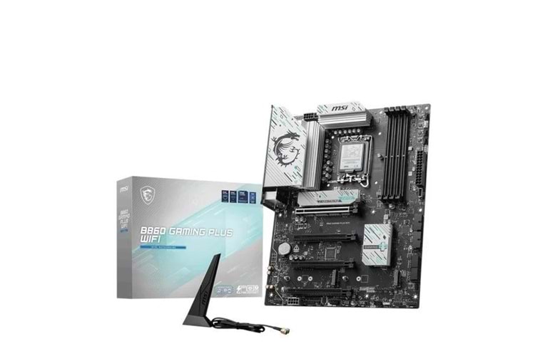 MSI B860 GAMING PLUS WIFI-7 DDR5 HDMI-DP PCIE 5.0 1851P ATX