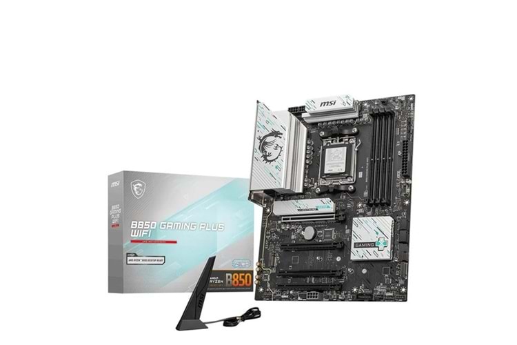 MSI B850 GAMING PLUS WIFI7 DDR5 HDMI-DP PCIE 5.0 AM5 ATX