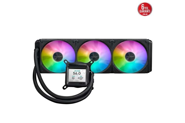 ASUS 360MM PRIME LC LCD ARGB AM5-1851P SIVI SOĞUTMALI İŞLEMCİ FANI