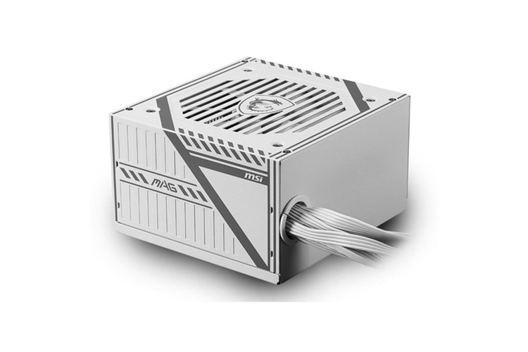 MSI 650W 80+ BRONZE MAG A650BNL WHITE POWER SUPPLY