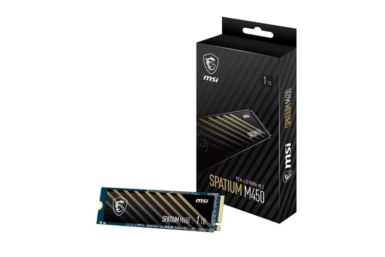 MSI 1TB SPATIUM M450 3400-2400MB/s M2 NVME GEN DİSK