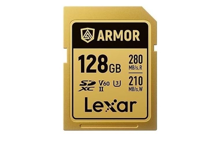 LEXAR 128GB LSDAMGL128G-RNNNG PRO ARMOR GOLD 280MBS READ / 210MBS WRİTE SD KART