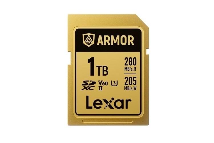 LEXAR 1TB LSDAMGL001T-RNNNG PRO ARMOR GOLD 280MBS READ / 210MBS WRİTE SD KART