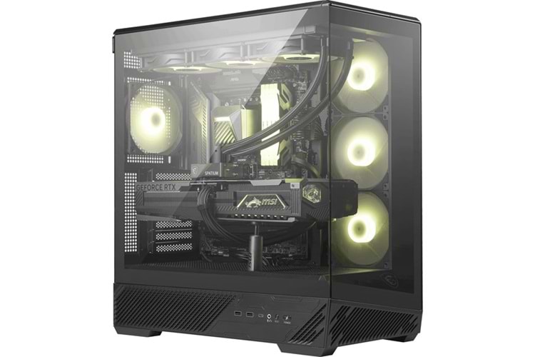 MSI MAG PANO 130R PZ PANORAMIK GAMING MID-TOWER PC KASASI SİYAH