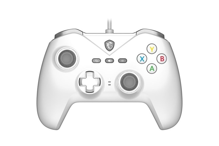 MSI GG FORCE GC200 Whıte Beyaz Oyun Kolu Kablolu Pc/Androıd 8+ Desteğı Çıft Tıtresım Motoru 2M